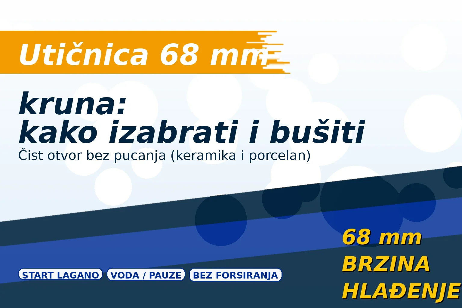 Kruna za utičnice 68 mm – kako izabrati i napraviti čist otvor bez pucanja | Alatnik