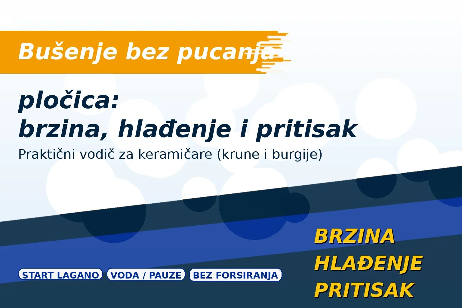 Bušenje pločica bez pucanja: brzina, hlađenje i pritisak (vodič)