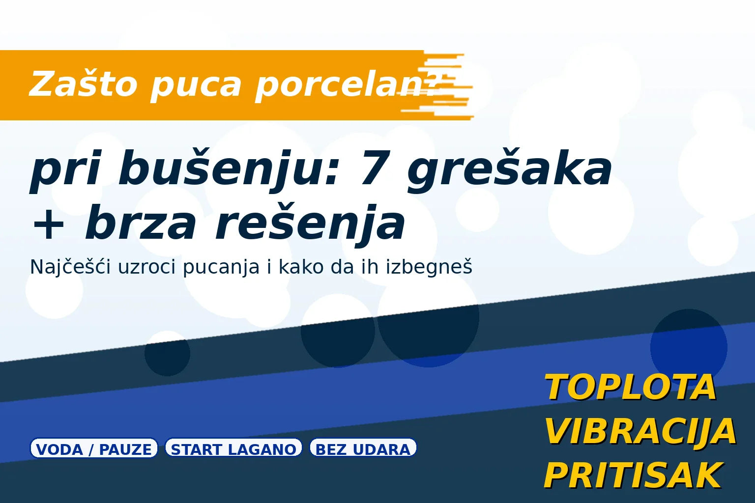 Zašto puca porcelan pri bušenju – 7 grešaka i brza rešenja | Alatnik