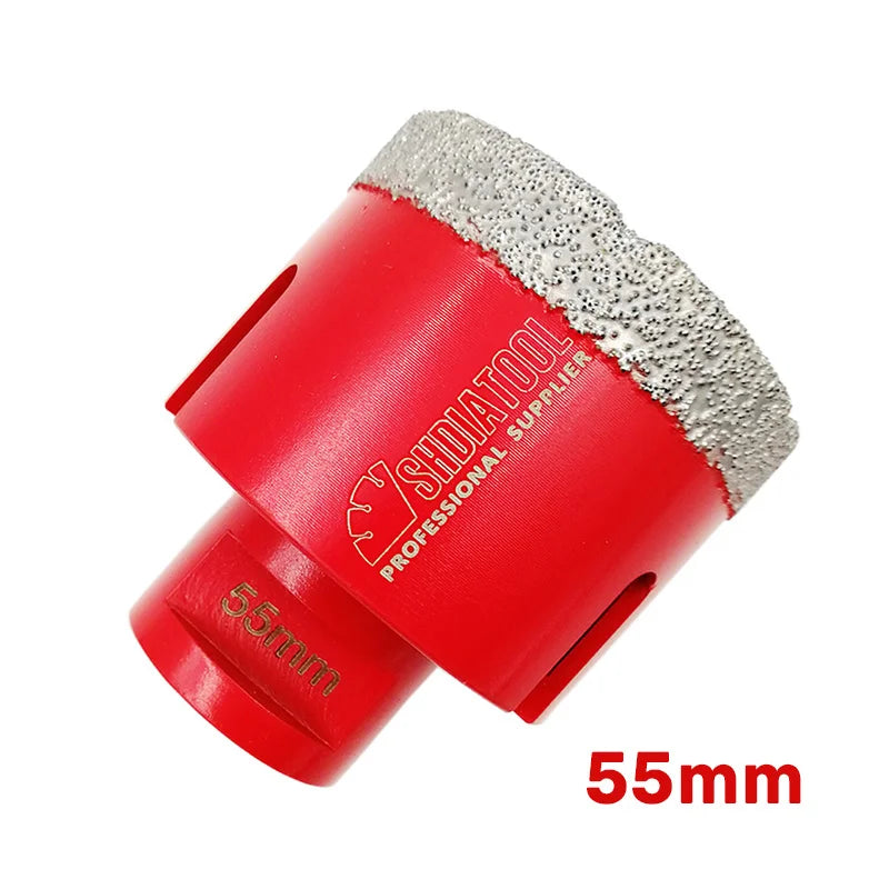 Zadnja strana dijamantske krune 55 mm – M14 navoj za montažu na ugaonu brusilicu