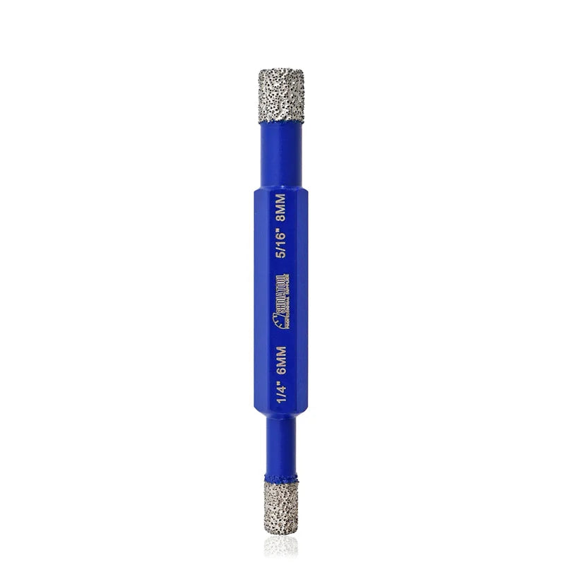 Dvostrana dijamantska kruna 6–8 mm – prikaz alata u punoj dužini