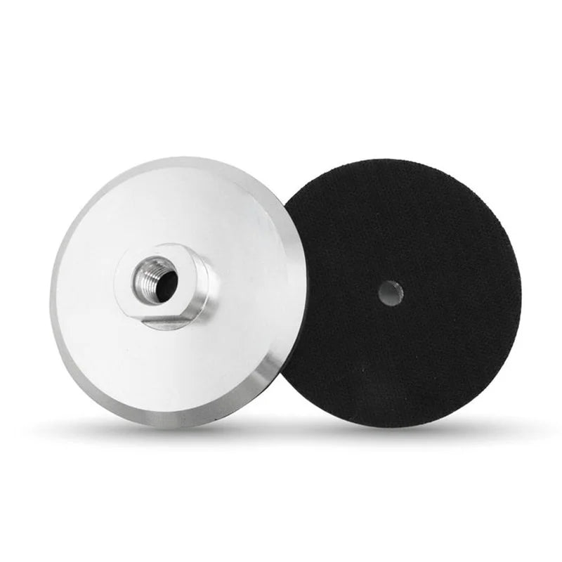 Prednja i zadnja strana aluminijumskog nosača 100mm M14 A64004M14 sa čičak površinom