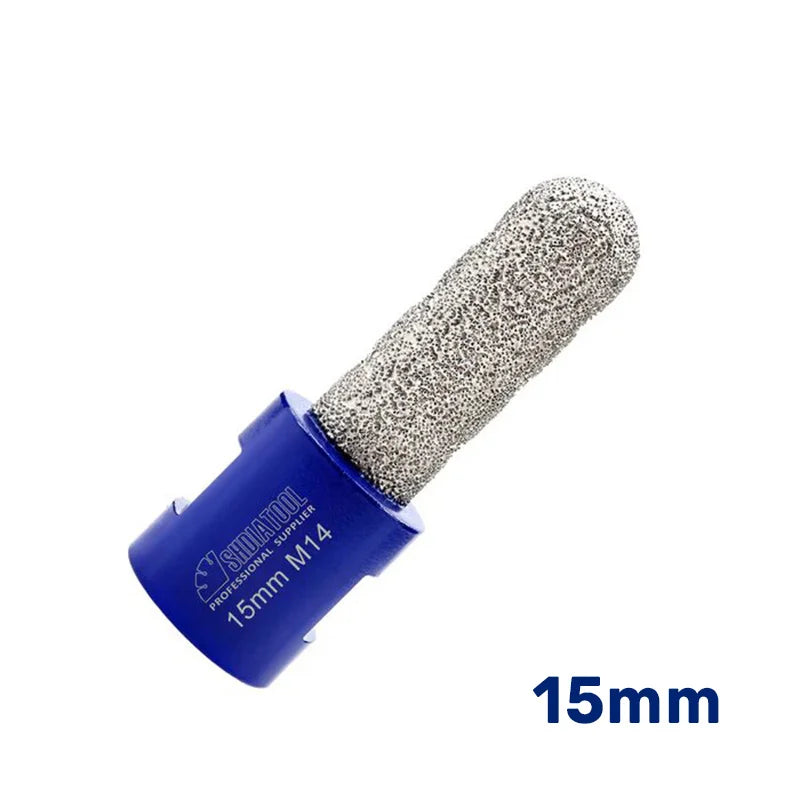Dijamantska kruna 15mm M14 za graviranje i brušenje kamena, keramike i granita – A867715M14