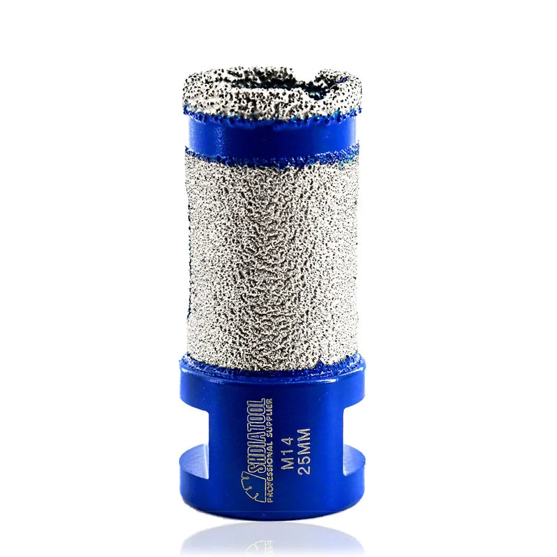 Dijamantska kruna 25 mm M14 za ugaonu brusilicu, vakum lemljena dijamantska obloga za keramičke pločice, mermer i granit