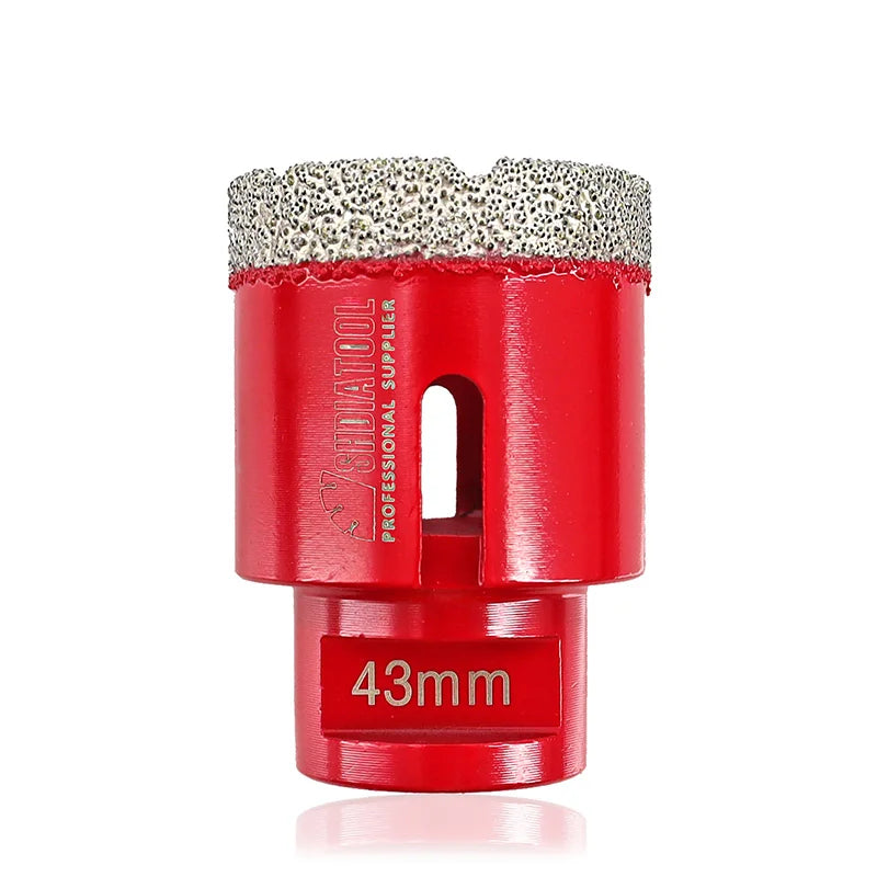 Dijamantska kruna 43 mm M14 – frontalni prikaz alata sa natpisom 43mm, model A8534310