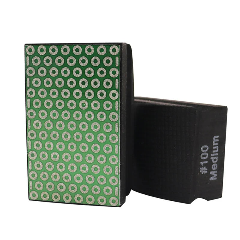 Set dijamantskih ručnih polirnih jastučića granulacija 100 sa radnom i hvatajućom stranom