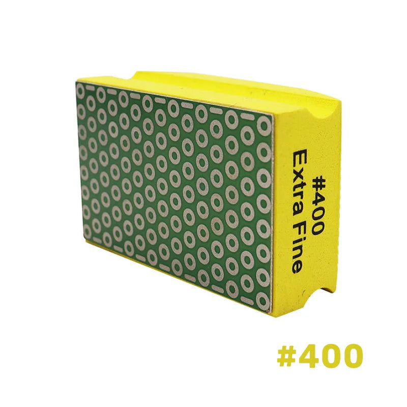 Dijamantski ručni polirni jastučić 90x55 mm granulacija 400 za granit mermer staklo i beton
