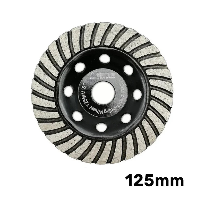 Dijamantski turbo brusni disk 125mm A521010522 – glavni prikaz brusnog tanjira za beton i kamen