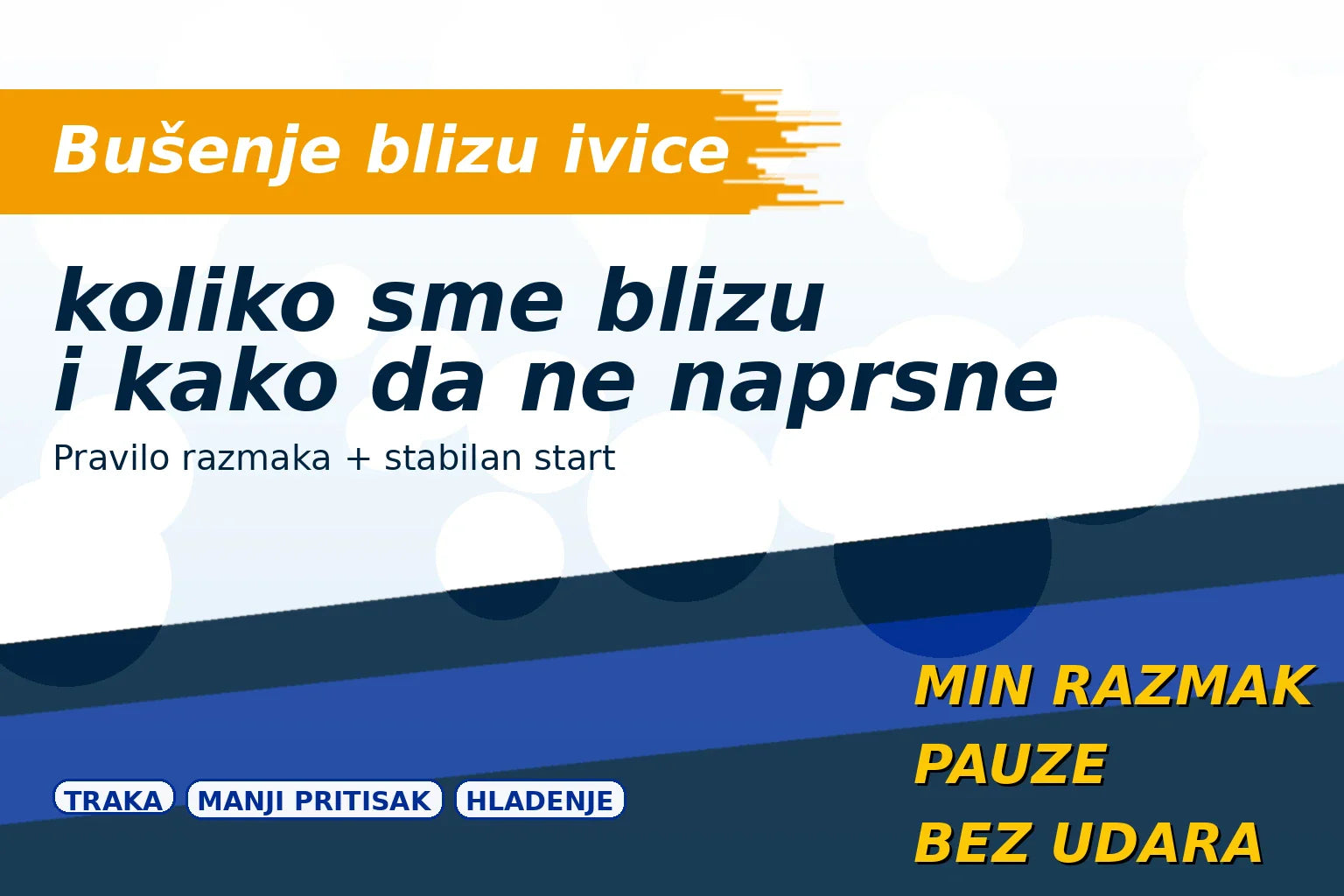 Bušenje blizu ivice: koliko sme blizu i kako da ne naprsne pločica | Alatnik