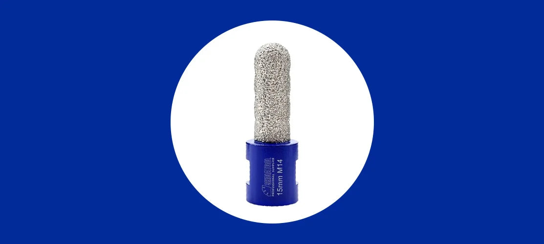 Valjkasta dijamantska kruna A867 M14 (10–35 mm) za graviranje i proširivanje otvora
