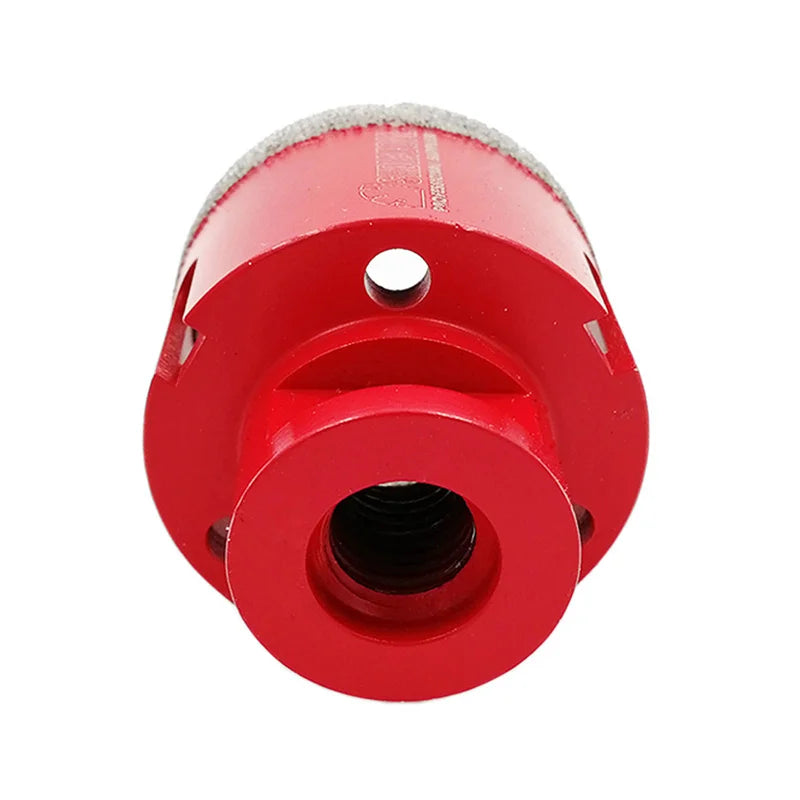 Dijamantska kruna 50 mm M14 – unutrašnji pogled na radni rub i dijamantsku oblogu za bušenje pločica i kamena