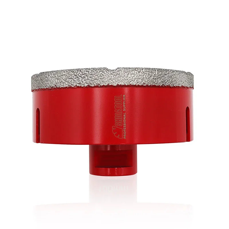 Dijamantska kruna 105 mm M14 SHDIATOOL – uspravan frontalni prikaz sa jasno vidljivom dijamantskom oblogom