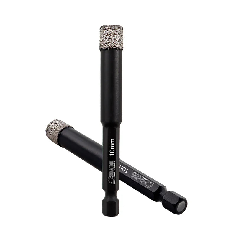 Dijamantske krune 10 mm HEX ukrštene, dijamantska obloga za granit, mermer i pločice – A8561010