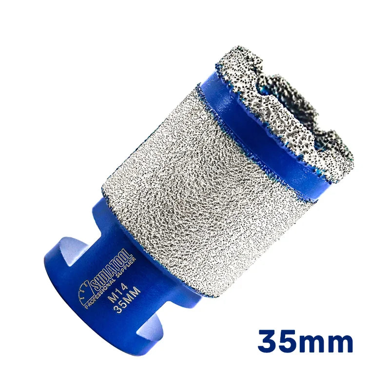 Dijamantska kruna 35 mm M14 za bušenje i obradu pločica, mermera i granita