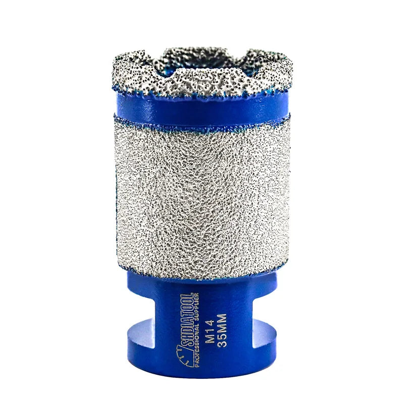 Dijamantska kruna 35 mm M14 – frontalan prikaz alata sa dijamantskom oblogom