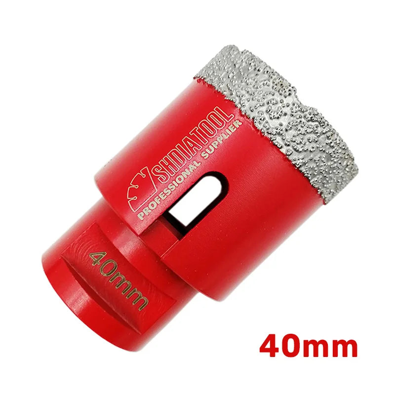 Dijamantska kruna 40 mm sa navojem M14 za ugaonu brusilicu – glavni prikaz