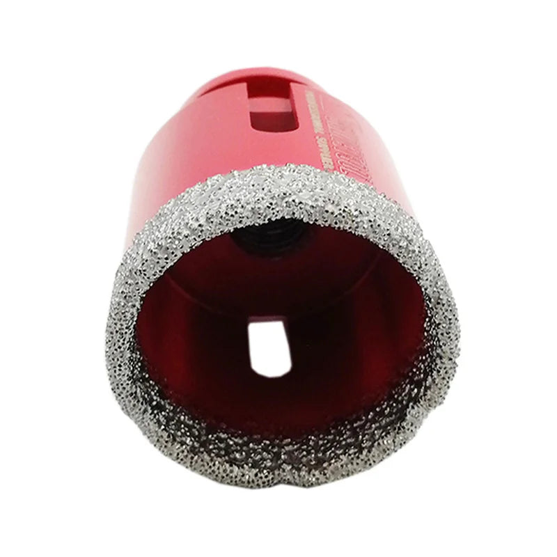 Dijamantska kruna 43 mm M14 – pogled u otvor krune sa dijamantskom oblogom za pločice, granit i mermer