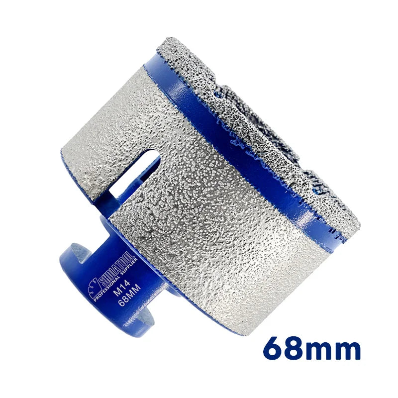 Dijamantska kruna 68 mm M14 za bušenje i obradu pločica, mermera i granita – A865068M14