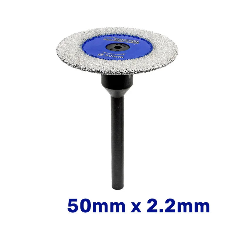 Mini dijamantska ploča za graviranje 50mm x 2.2mm sa 6mm šankom – A823015006