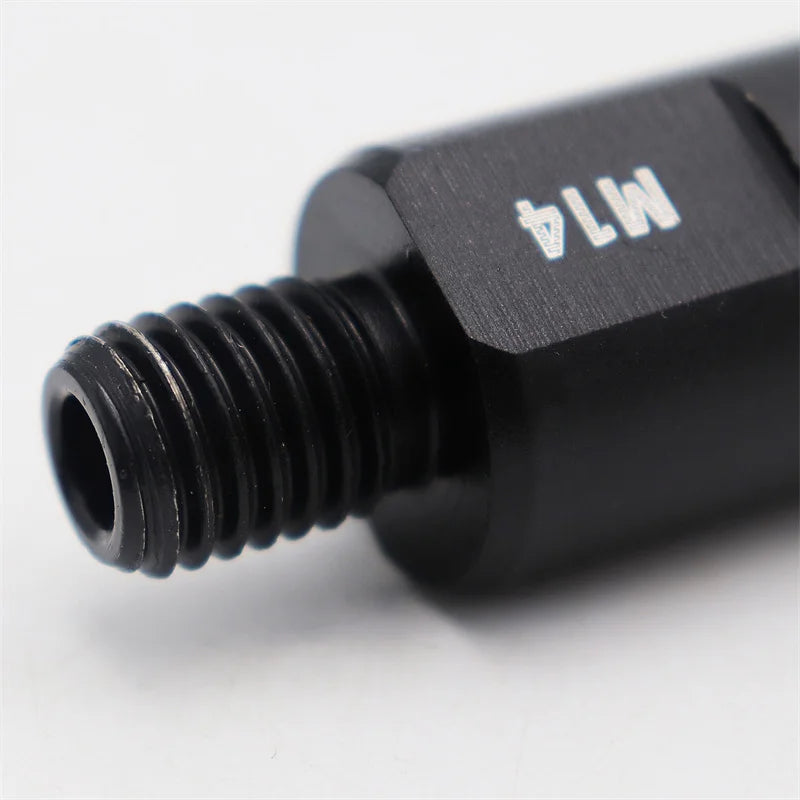 Detaljan prikaz M14 muškog navoja na produžetku 100mm za sigurno pričvršćivanje dijamantskih nastavaka