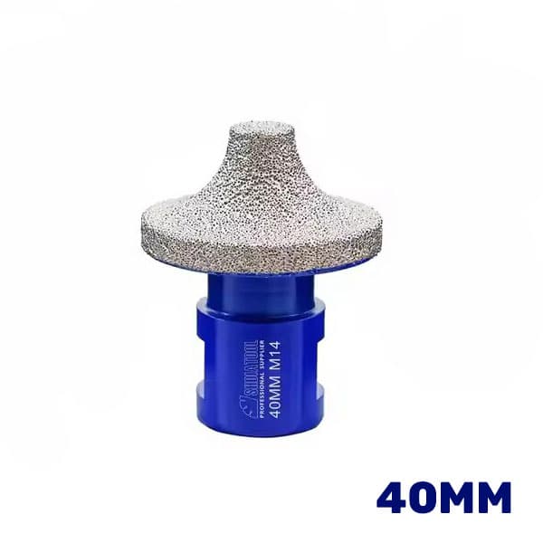 Dijamantska kruna 40mm za graviranje i brušenje – precizna obrada kamena, mermera i granita.