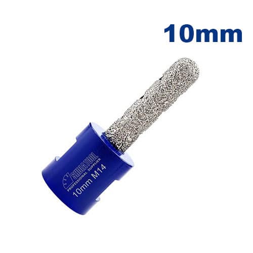 Dijamantska kruna 10mm za graviranje i brušenje – precizna obrada keramike, porcelana, mermera i granita.