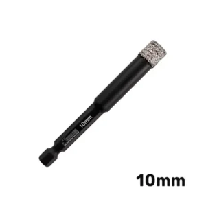 Dijamantska kruna 10 mm HEX za bušenje pločica, granita i mermera