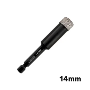 Dijamantska kruna 14 mm HEX za bušenje pločica, granita i mermera