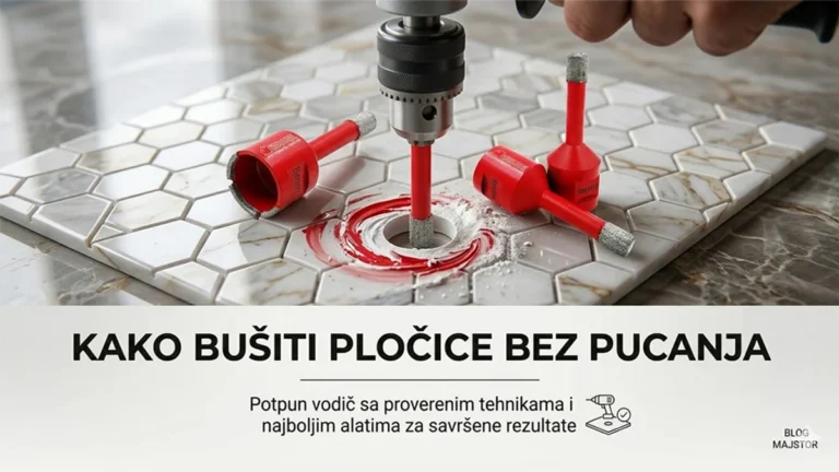 kako bušiti pločice bez pucanja dijamantskom krunom precizno bušenje keramike