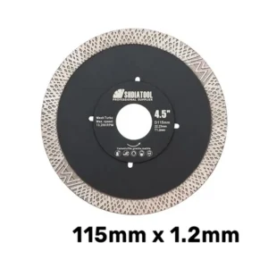 mesh turbo dijamantska ploča 115mm 1.2mm za keramiku i porcelan