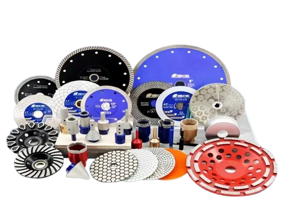 Dijamantski alati za pločice granit i beton – krune ploče brusni diskovi i pribor