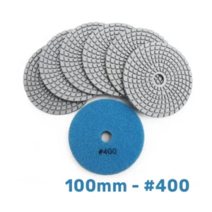 dijamantski mokri polirni pad 100 mm 400 granulacija granit mermer