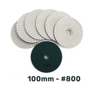 dijamantski mokri polirni pad 100 mm 800 granulacija granit mermer