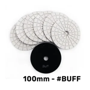 dijamantski mokri polirni pad 100mm buff završno poliranje ogledalo efekat