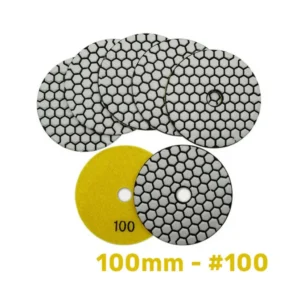 dijamantski suvi polirni pad 100 mm #100 za granit i mermer