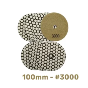 dijamantski suvi polirni pad 100 mm #3000 za visoki sjaj granita i mermera