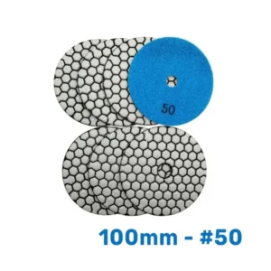dijamantski suvi polirni pad 100 mm #50 za granit i mermer