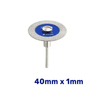 mini dijamantska ploča 40mm 1mm za precizno sečenje stakla i keramike