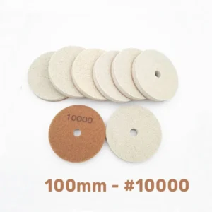 Fiber polirni pad 100mm #10000 za suvo i mokro ogledalo efekat poliranje