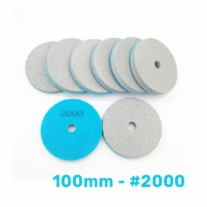 fiber polirni pad 100mm #2000 za fino poliranje mermera i kamena