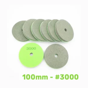 fiber polirni pad 100mm #3000 za poliranje visokog sjaja