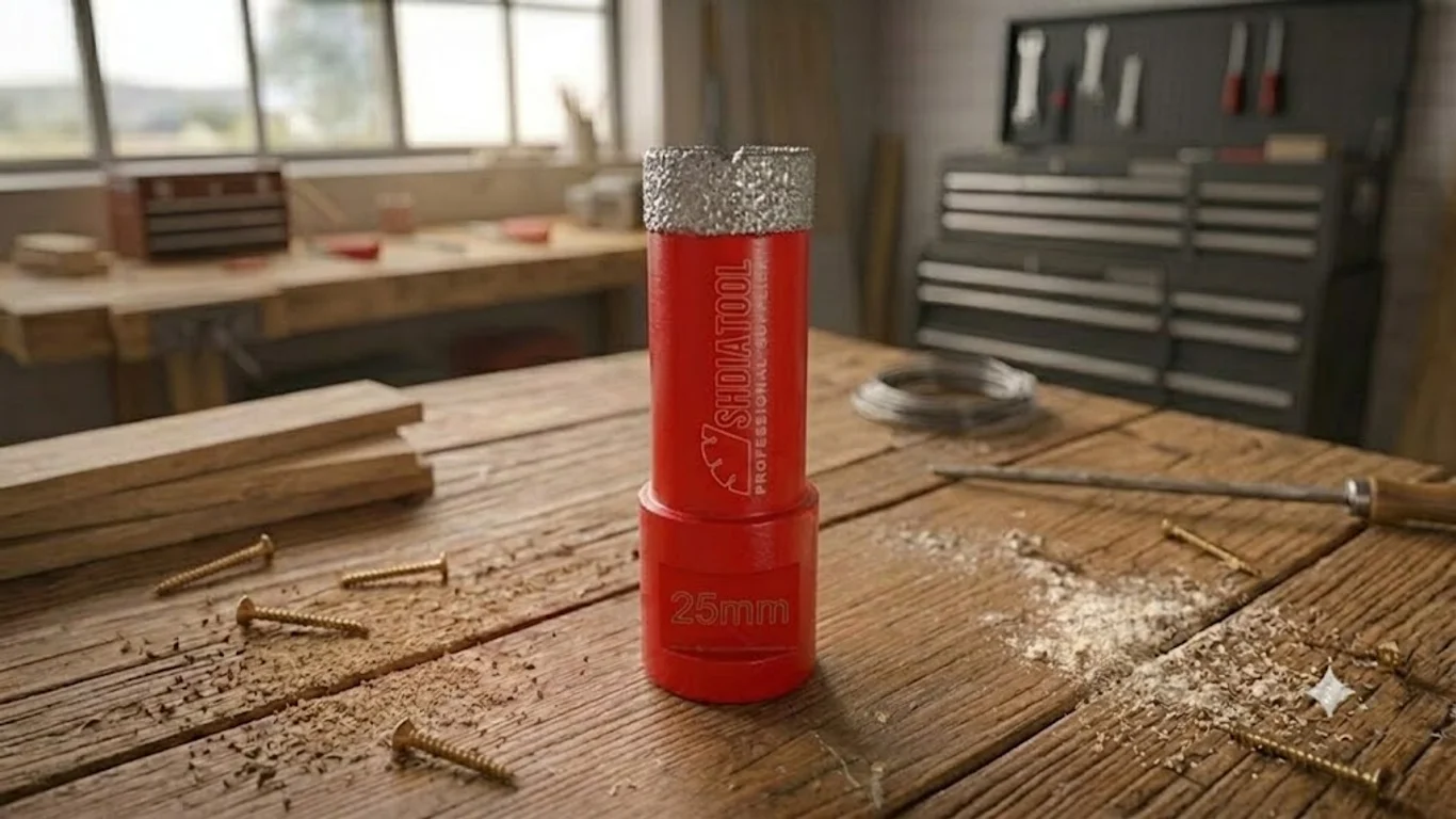Dijamantska kruna 25 mm M14 za precizno bušenje keramičkih i porcelanskih pločica