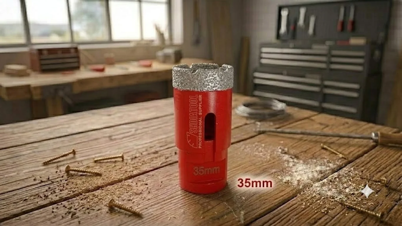 Dijamantska kruna 35 mm M14 za precizno bušenje keramičkih i porcelanskih pločica