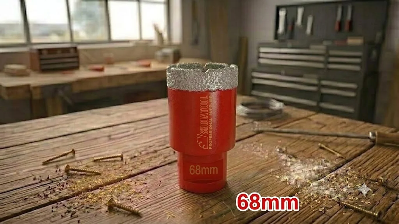 Dijamantska kruna 68 mm M14 za bušenje pločica, granita i mermera
