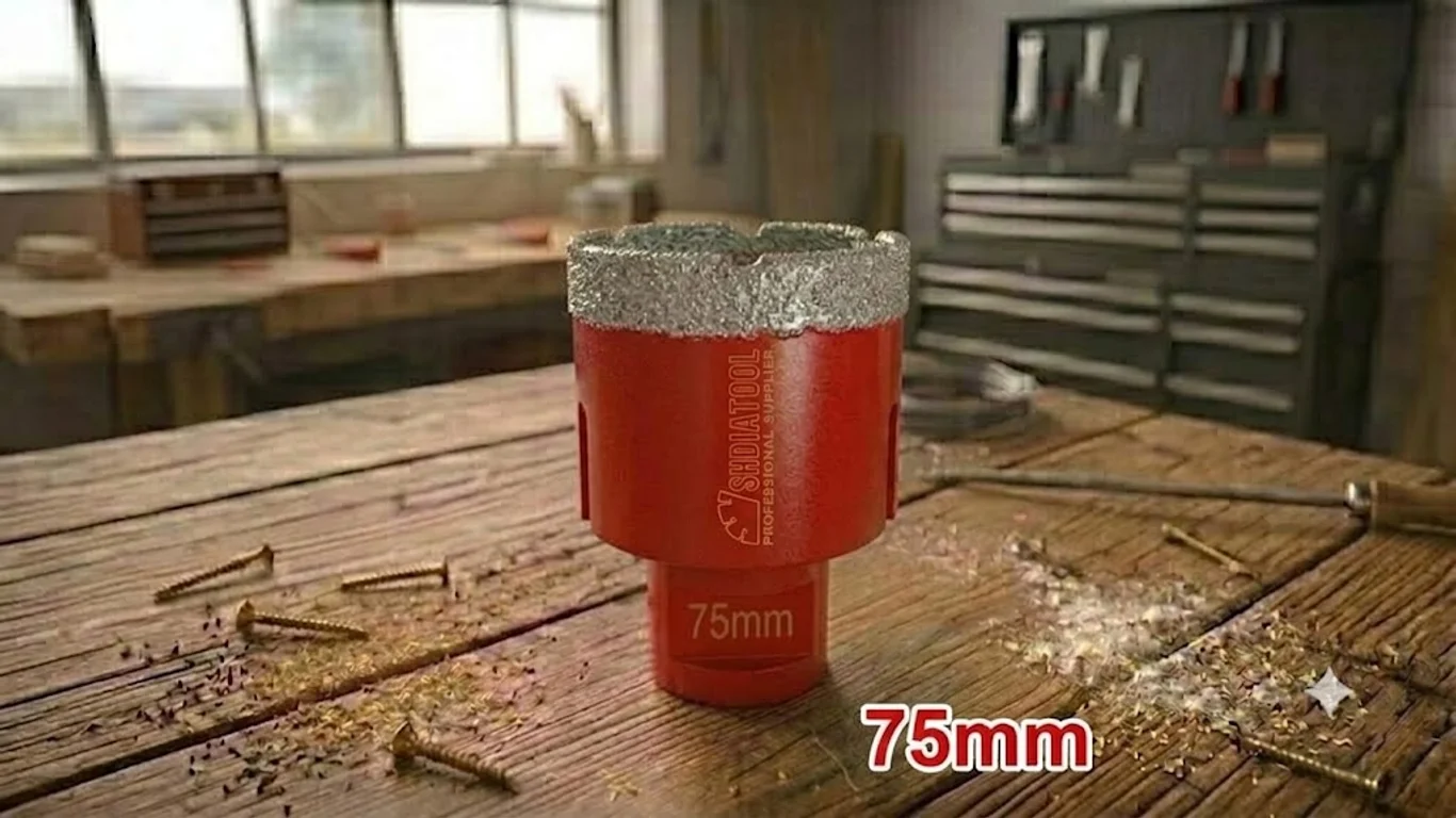 Dijamantska kruna 75 mm M14 za bušenje keramičkih pločica i granita