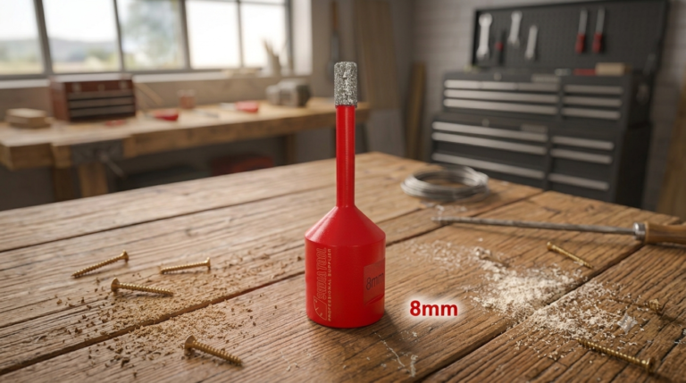 Dijamantska kruna 8 mm M14 za precizno bušenje keramičkih i porcelanskih pločica